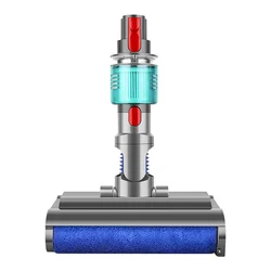 Электрическая головка для влажной и сухой уборки пылесоса Dyson V7 V8 V10 V11 V15, автоматическая роликовая щетка для очистки твердого пола