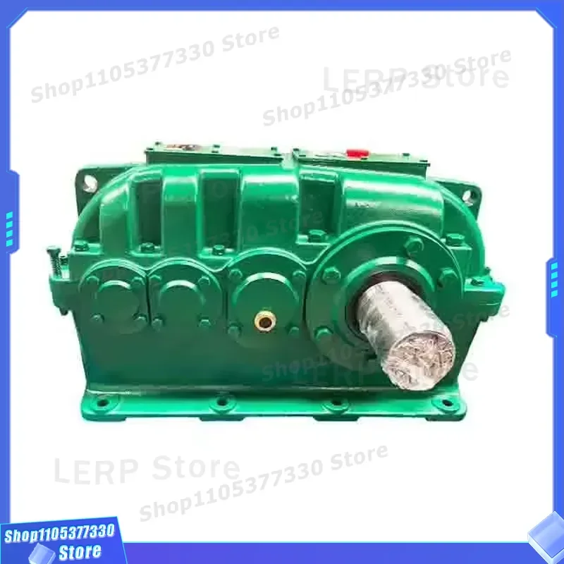 Custom High Power Parallel Shaft Gearbox Four Stage Cylindrical Reduction Gear Unit Spiral Design Industrial Speed Reducer