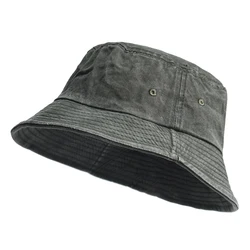 Chapeau de soleil en coton lavé vintage pour hommes et femmes, chapeaux d'extérieur, chapeau ander, Gorros Bob, mode Hip Hop, nouveau, FishSuffolk, E27