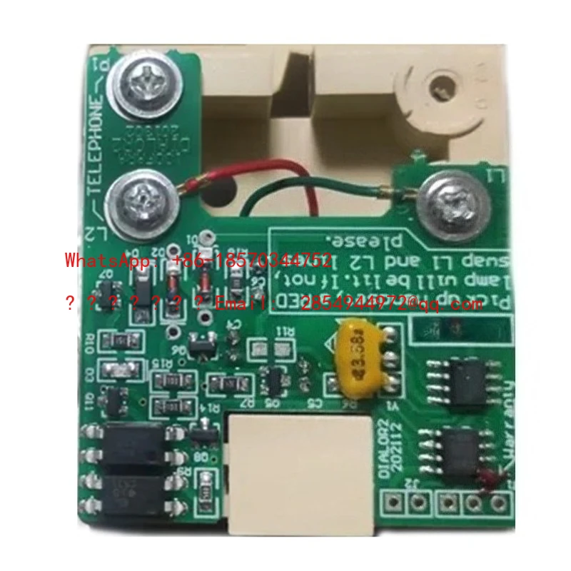 L Old Dial Telephone/pulse To Dual Tone Converter, Supports European, American and Japanese Telephones, International
