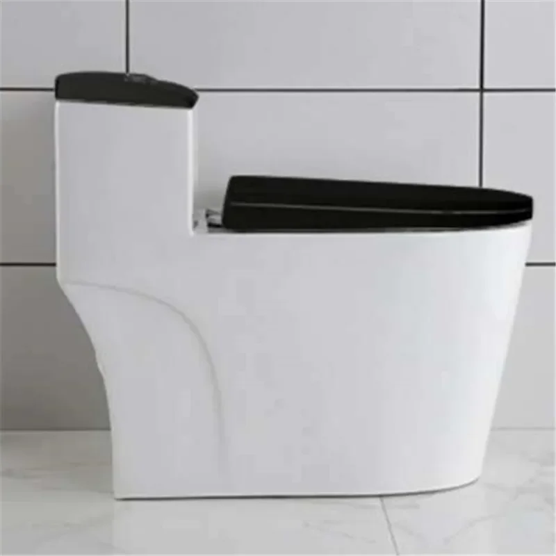 for New Household Ceramic Flush Toilet Jet Siphon Bathroom Deodorant One Piece Toilet Wholesale