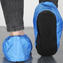 Reusable Shoe Covers Indoor Household Shoes Protector Cover Non-slip Washable Keep Floor Carpet Cleaning Thick Guest Shoe Cover