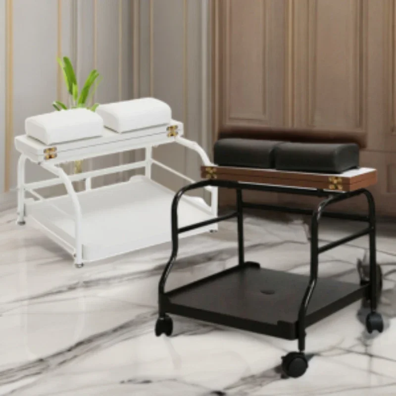 Lash Trolley Beauty with Wheels Serving Cart Wash Foot Basin Bedroom Hotel Salon Trolley Carrello Carrito Plegable Con Ruedas