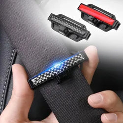 2pc Safety Belt Protection Clip Adjustment Lock Seat Belt Clamp Buckle Fastener for Vehicle Seatbelt Stopper Car Accessories