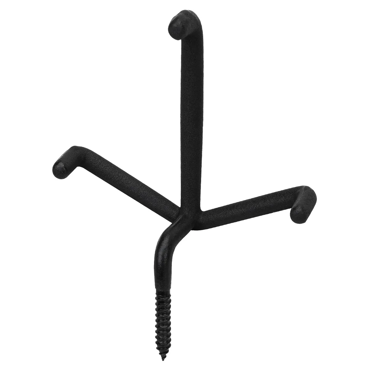 CS14 6.3 Inch Screw In Tree Stand Bow Hanger Triple Hooks Adjustable Hunting Bow Holder Archery Gear Accessories