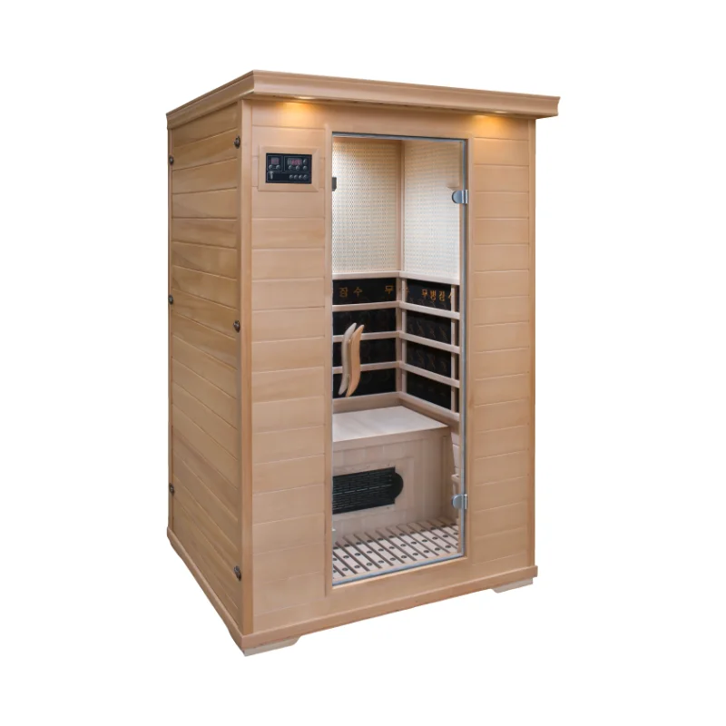 

Modern Design Indoor Home Healthy Steam Sauna Room Cheap Price Far Infrared Pine Wooden Sweat Sauna Traditional Style