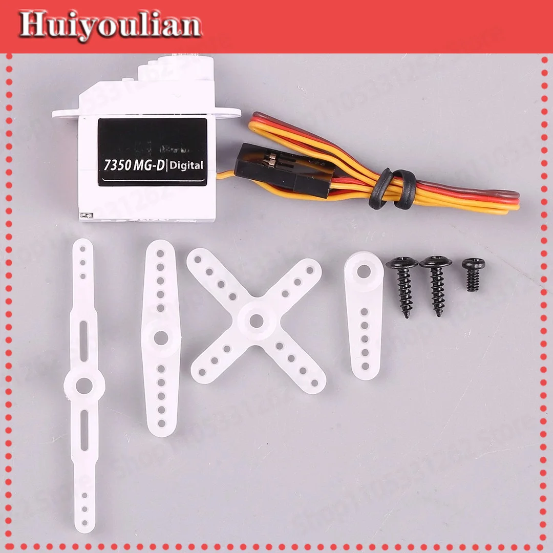 7350MG-D 5.5g Metal Gear Digital Servo Model Aircraft Fixed Wing EPP Aircraft F3P Fancy 3D Machine