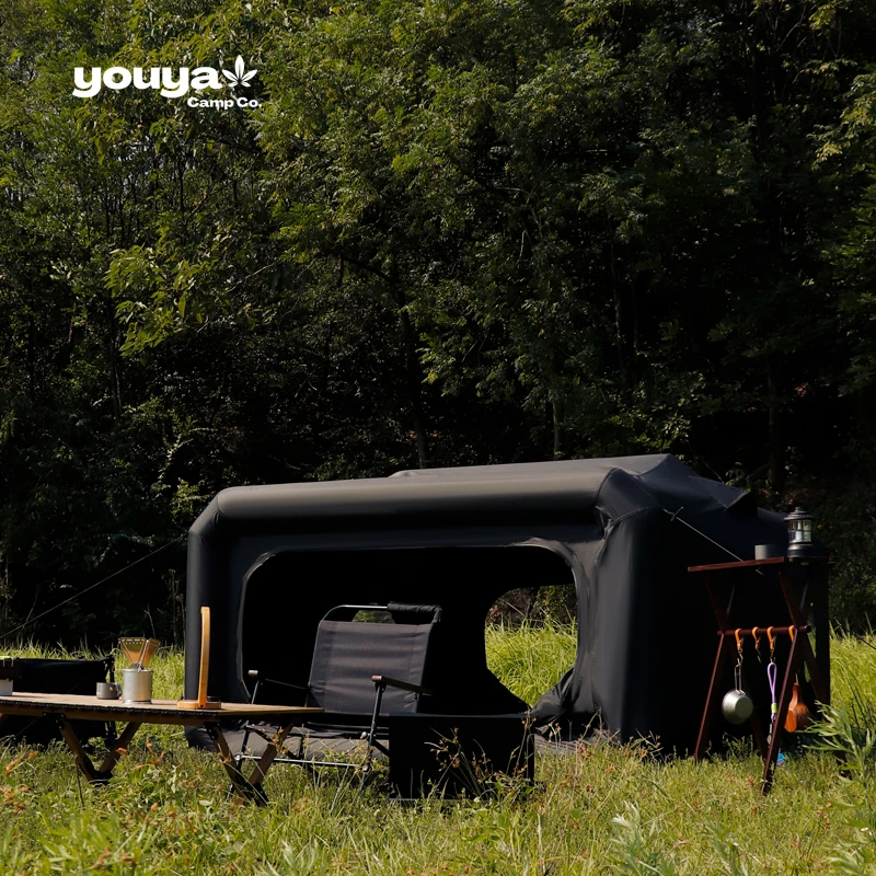 

New Inflatable Tent Easy Setup 2 People 4 Portable Hiking Folding Outdoor Inflatable Tent