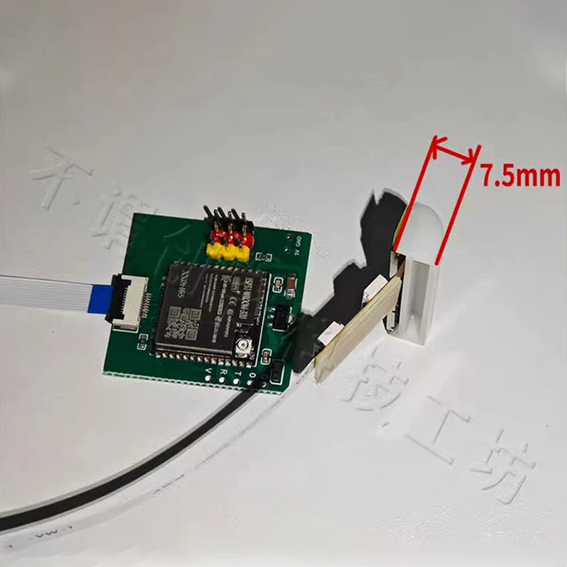 Symulowany wyświetlacz dachowy z przewijanym tekstem i czcionką do samochodów RC typu Crawler 1/10, TRX4, Defender, AXIAL SCX10, RC4WD, D90, Tank 300, TF2, TRX6