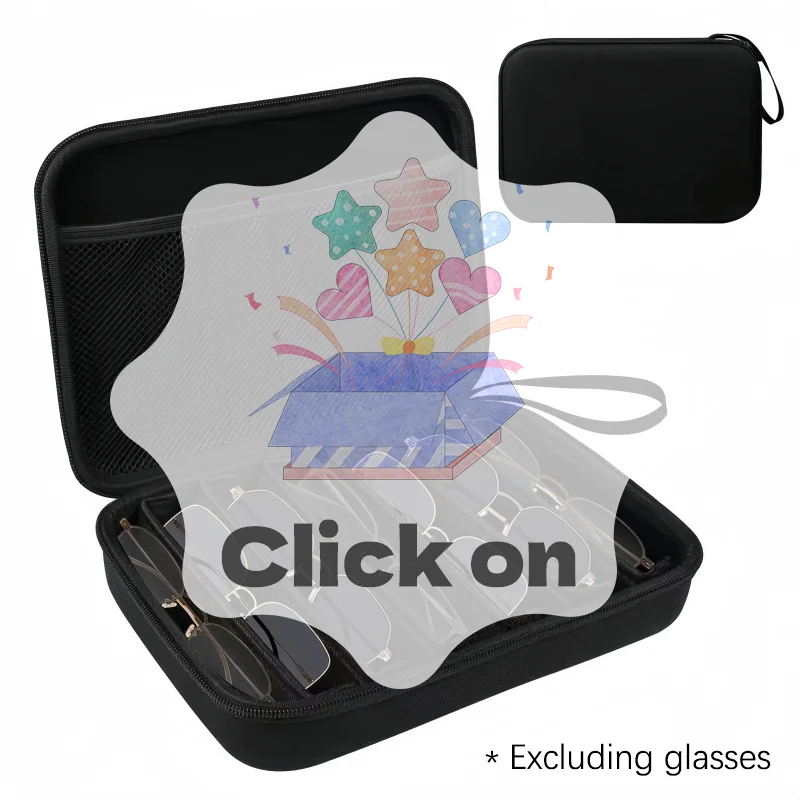 

Цельный регулируемый держатель для очков с 4/7 слотами, коробка для хранения, портативный органайзер для солнцезащитных очков, чехол для хранения солнцезащитных очков
