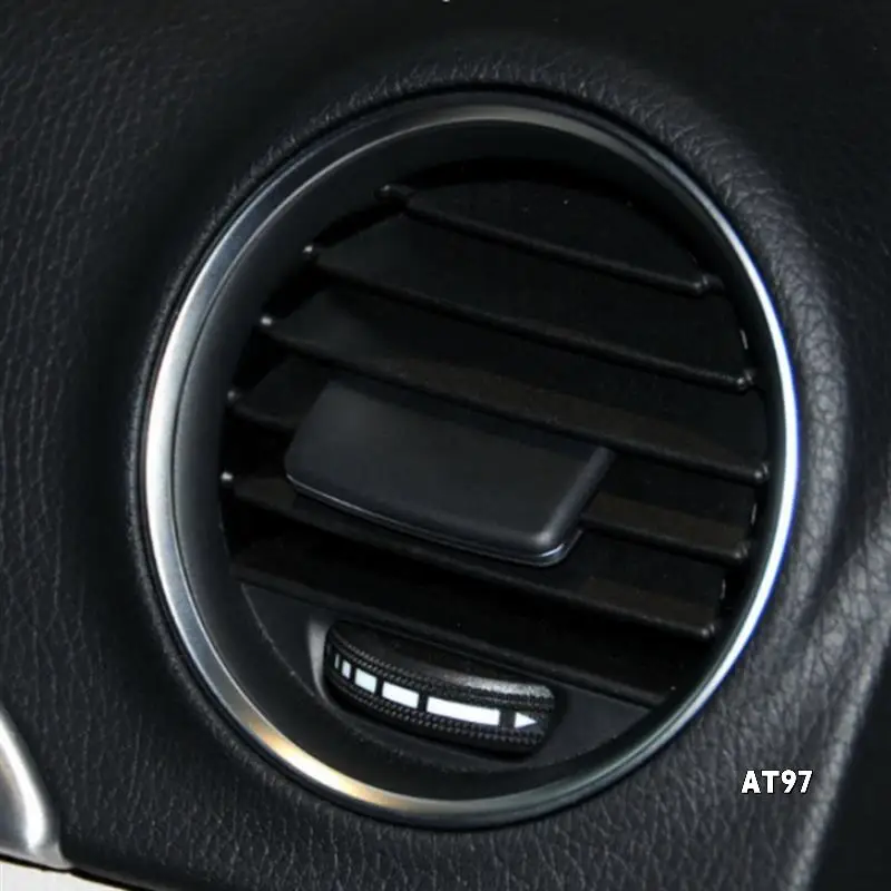 

1 Pair Left Right Air Conditioner Air Vent Outlet Assembly Black 2048306754 2048306654 For Mercedes Benz C Class W204 2011-2014