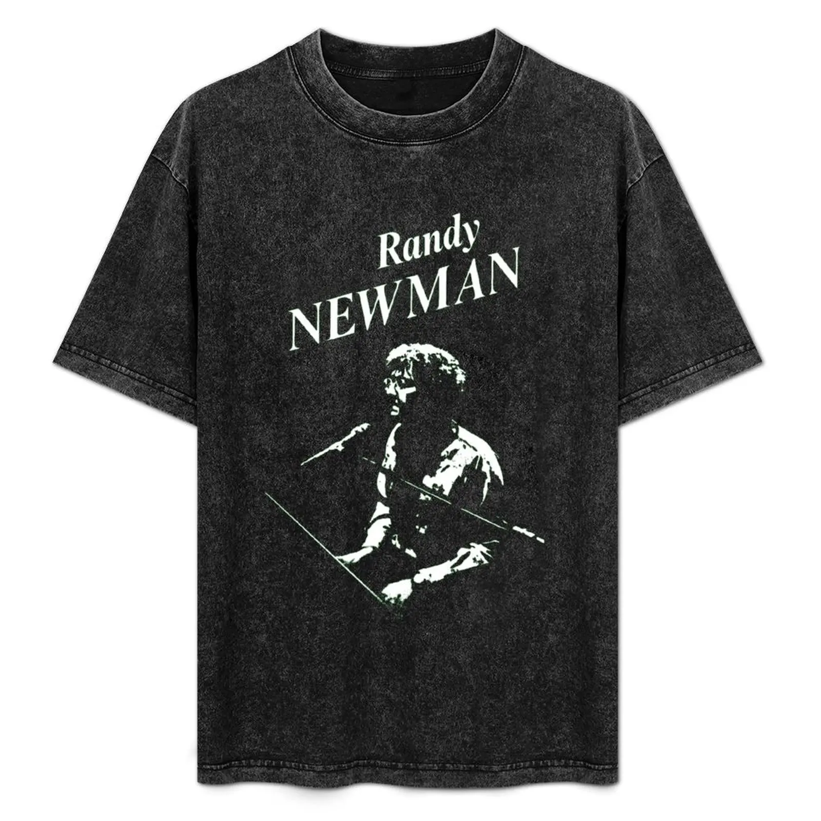 Camiseta Randy Newman Live, camiseta informal ligera de manga corta