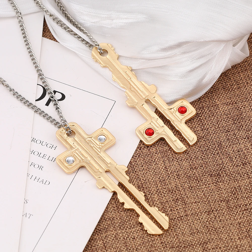 جديد فيلم مهمة مستحيل 7 توم تأثيري قلادة الكبار للجنسين AI مفتاح قلادة المختنق ملحقات السلسلة هدية الدعامة #2