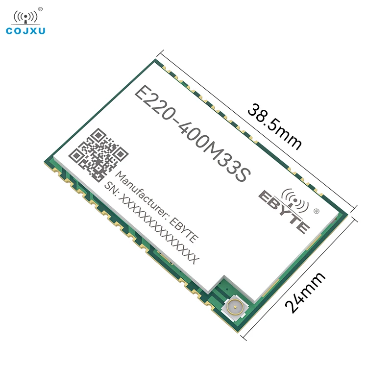 433/470mhz llcc68 spi lora Spread Spectrum Modul 33dbm 2w cojxu E220-400M33S 16km ipex Stempel loch pa lna rf smd Modul