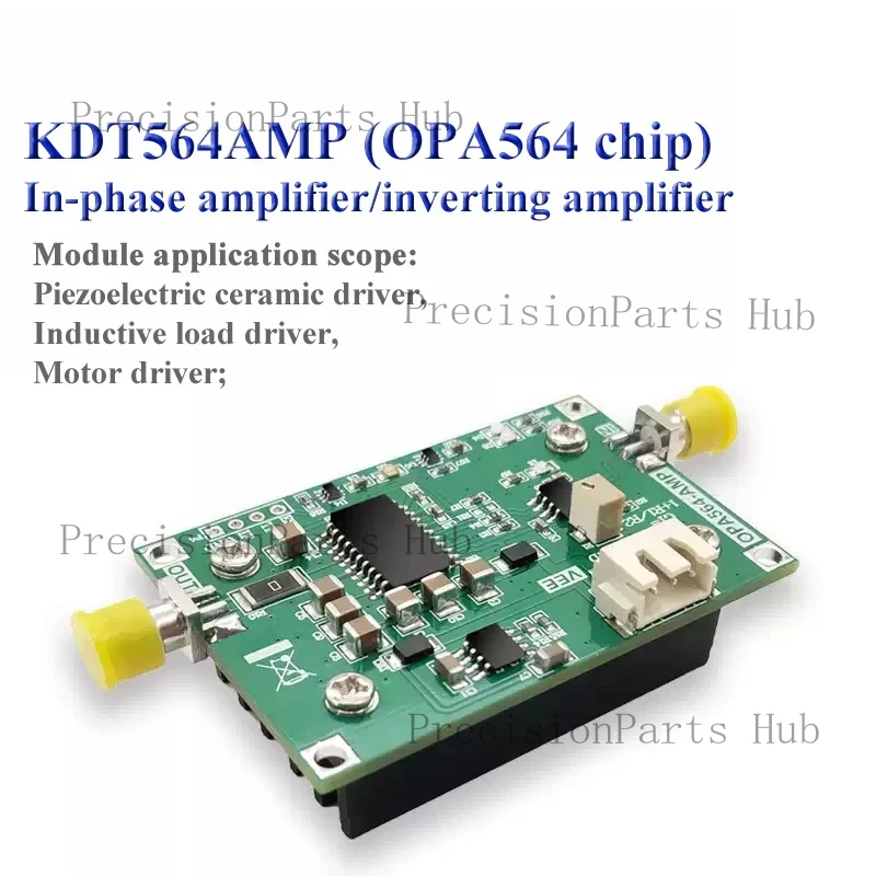 OPA564 Driver Amplifier Piezoelectric Ceramic Driver 1.5A Current Buffer 1.3MHz Full Power Bandwidth