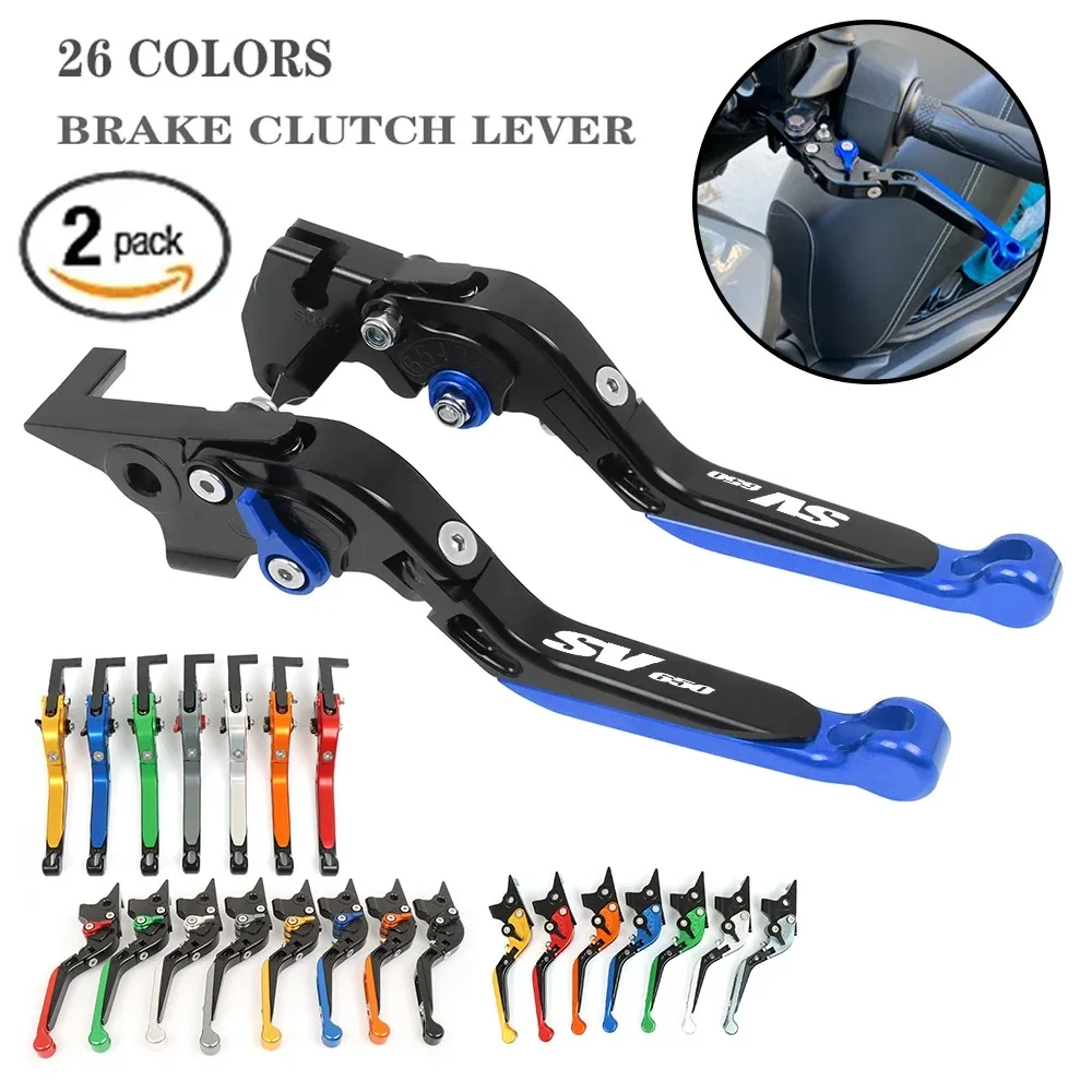 

For SUZUKI SV650 SV650S SV 650 SV650X 2016-2023 Motorcycle Accessories Adjustable Folding Extendable Brake Lever Clutch Levers