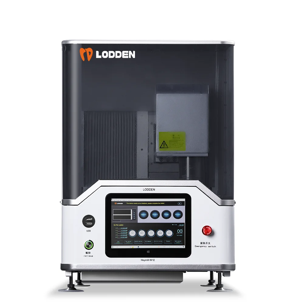 lodden Heymill-W12 cad cam ceramic milling machine 5 axis wet milling machine lab equipment