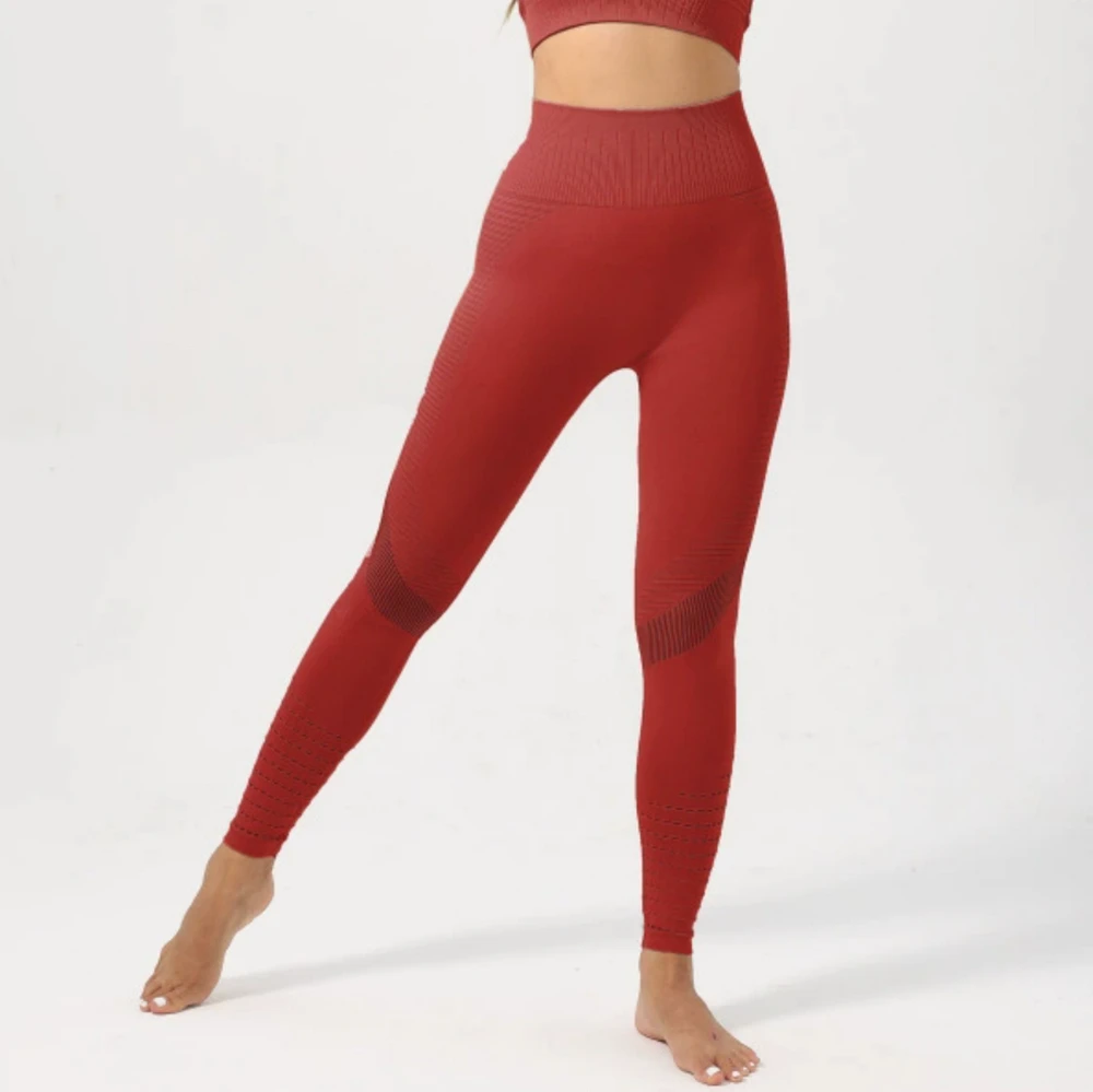 Dames hoge taille dikkere yoga legging boterzachte lange broek buikcontrole naadloze legging en workout panty's gym