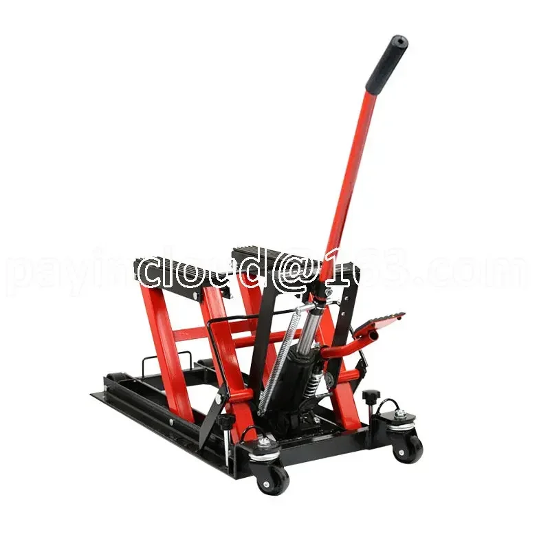 Factory Customized Auto Hydraulic Lift Platform Motorcycle Lifter Repair Platform Double Scissor Hydraulic Motorcycle