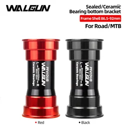 Walgun PF4124 BB86 92 Pressfit Bottom Brackets Mtb Road Bicycle BB PF4130 PF41DUB Frame Shell 86.5-92mm for Shiman SRM DUB GXP