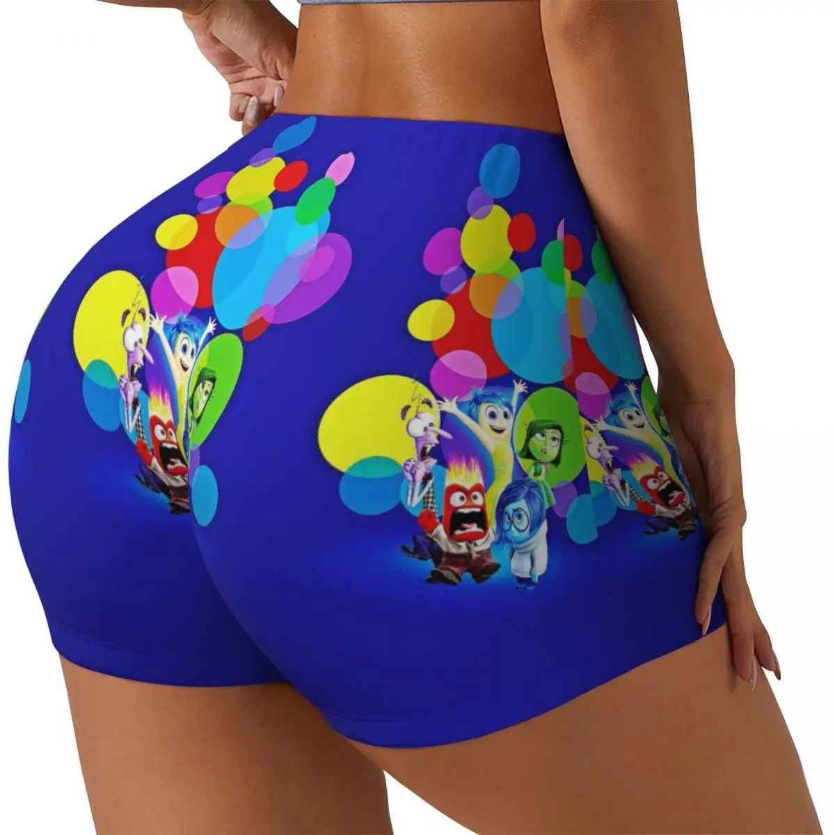 Custom Hot Inside Out Workout Running Volleyball Shorts Women's Gym Yoga Shorts