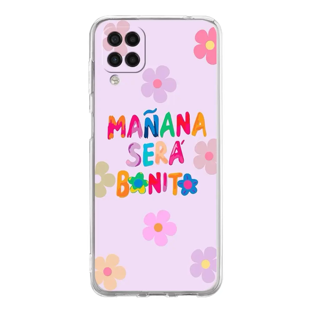 Phone Case For Samsung A13 A33 A35 A55 A73 A53 A23 A51 A71 A21S A12 A31 A41 A05s A03S A15 A25 A32 5G Cover Letter Print Kangaroo