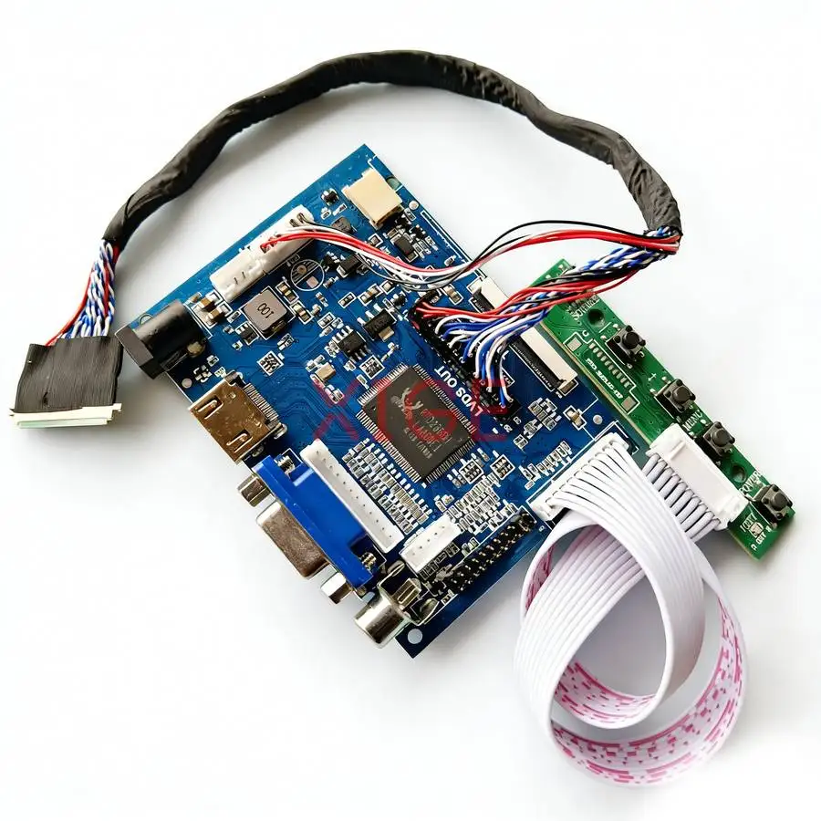 

For N101L6 N101LGE LTN101NT02 HT101WSB Controller Drive Board Kit 1024*600 AV+HDMI+VGA LVDS-40 Pin Laptop Monitor Panel 1024x600