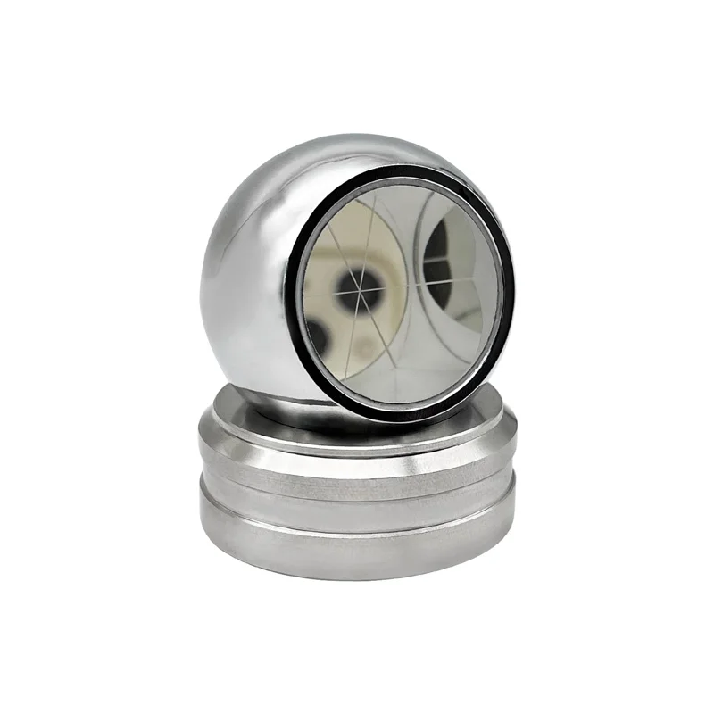 TLF 38.1mm Mini Prism with Magnetic Base for Track and Trail Surveying Magnetic Mini Measuring Ball Prism