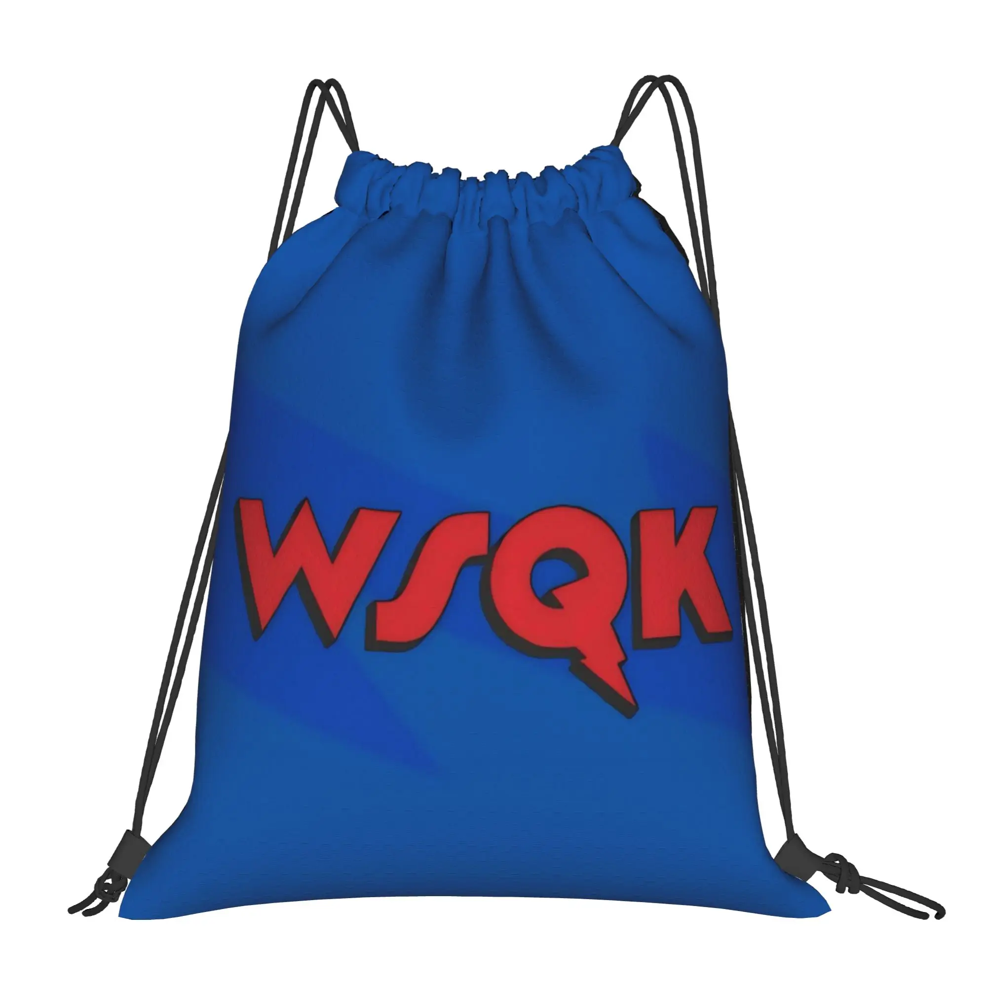 WSQK 3 WSQK Drawstring Bags Travel Unisex Storage Organize Bundle Pocket Rope Bag