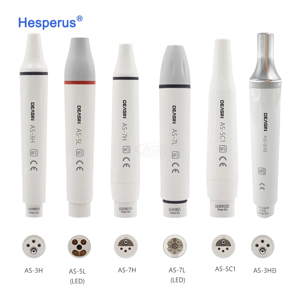 High Quality Ultrasonics Piezo Scaler Original Ultra Sonic Scalers Handpiece HD-7L/HW-5L/HW-3H Cleaning Teeths Lab Tool
