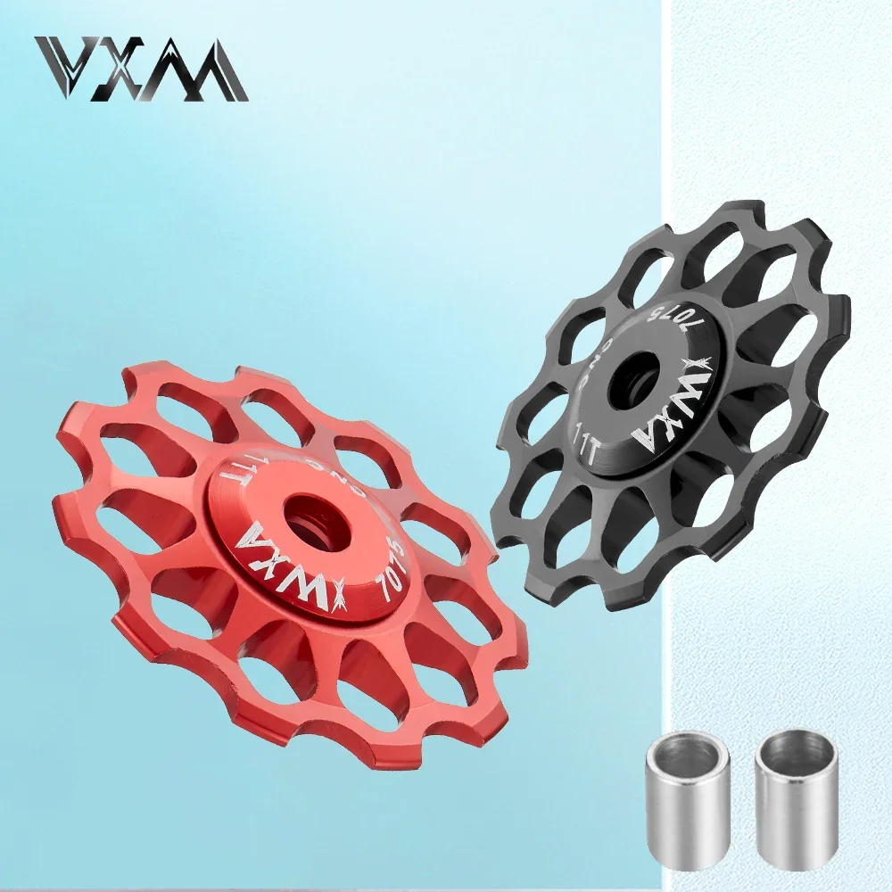 VXM MTB Road Bike 11T 13T 15T 17T Aluminum Alloy Jockey Wheel Rear Derailleur Ceramic Bearing Guide Bicycle Roller