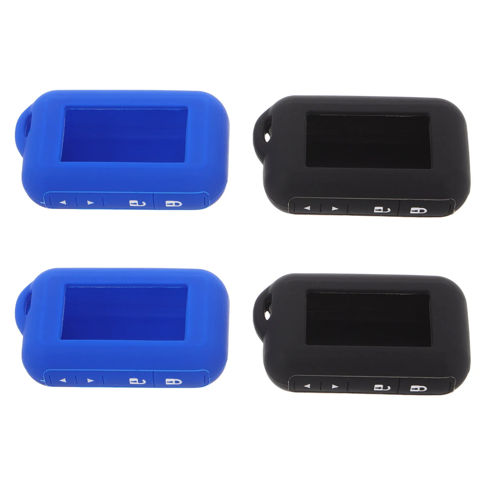 

4Pcs Car Key Fob Cover Shockproof Replacement Case Compatible with Starline E91 E61 Remote Key Shell Protective