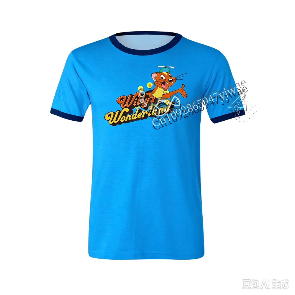 Das Janitor-Shirt Willy'S Wonderland Movie Willy Weasel Grafik Kurzarm Casual Streetwear Top Sommer Herren Damen T-Shirt – Detail 6