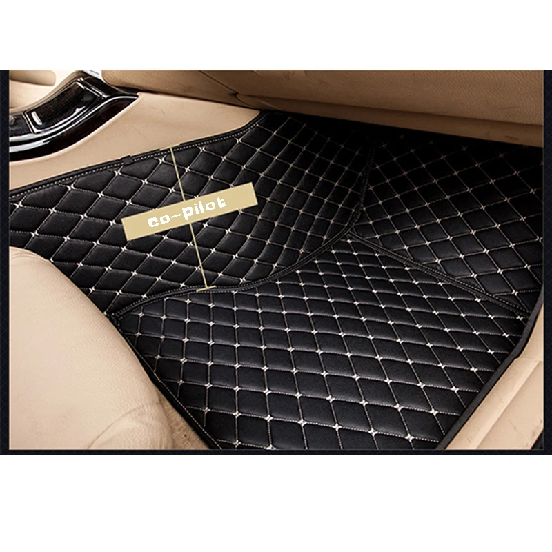 

Hot-selling Artificial Leather Protection Host Blanket for Men and Women Car Mats 4 Pieces Car Floor MATS for VW Tiguan