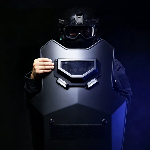 Protective Shield, Universal Armor, Owl Tactical Shield, Level 3 Protection Shield, Riot Shield, Handheld Shield