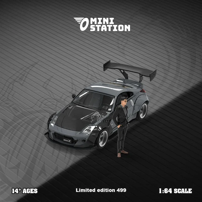 Mini estación 1:64 GTR R35 Fast & Furious Diecast Model Car