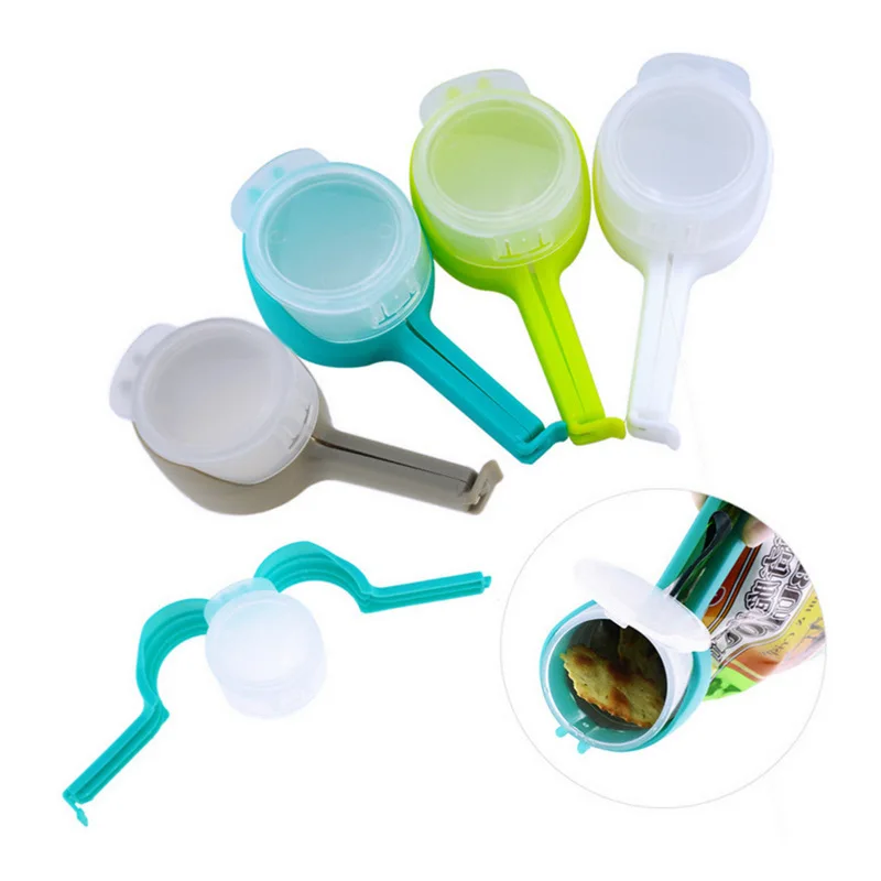 Multi Functional Covered Discharge Nozzle Sealing Clip Milk Powder Snack Sealing Clip,moisture-proof Plastic Kitchen Accessories