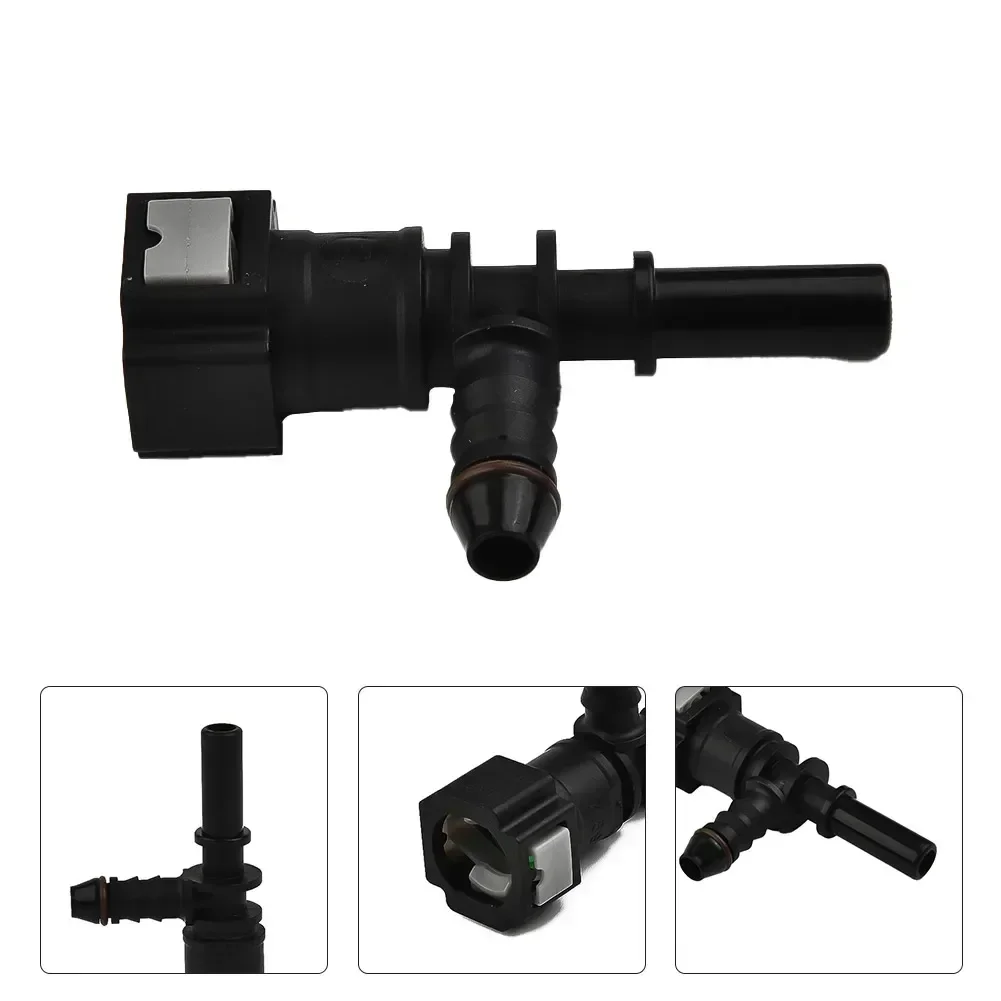 7.89ID6Female Car Fuel Line Hose Quick Release Connector Coupling Tee Fitting Nylon Hose Coupler Connector Car Release Connector