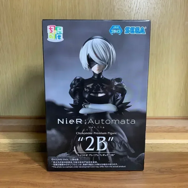 En existencia SEGA PM TV Ver. NieR:Automata Ver1.1a Yorha No. 2 tipos B PVC 18CM Anime figuras de acción modelo colección ornamento juguete