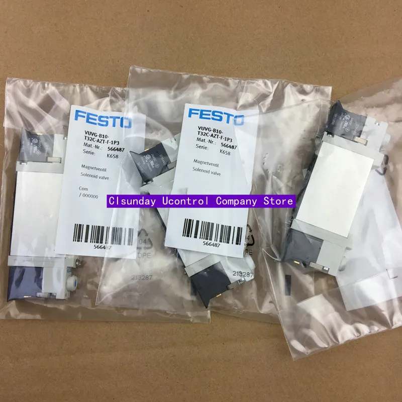 

New original FESTO solenoid valve VUVG-B10-T32C-AZT-F-1P3 566487