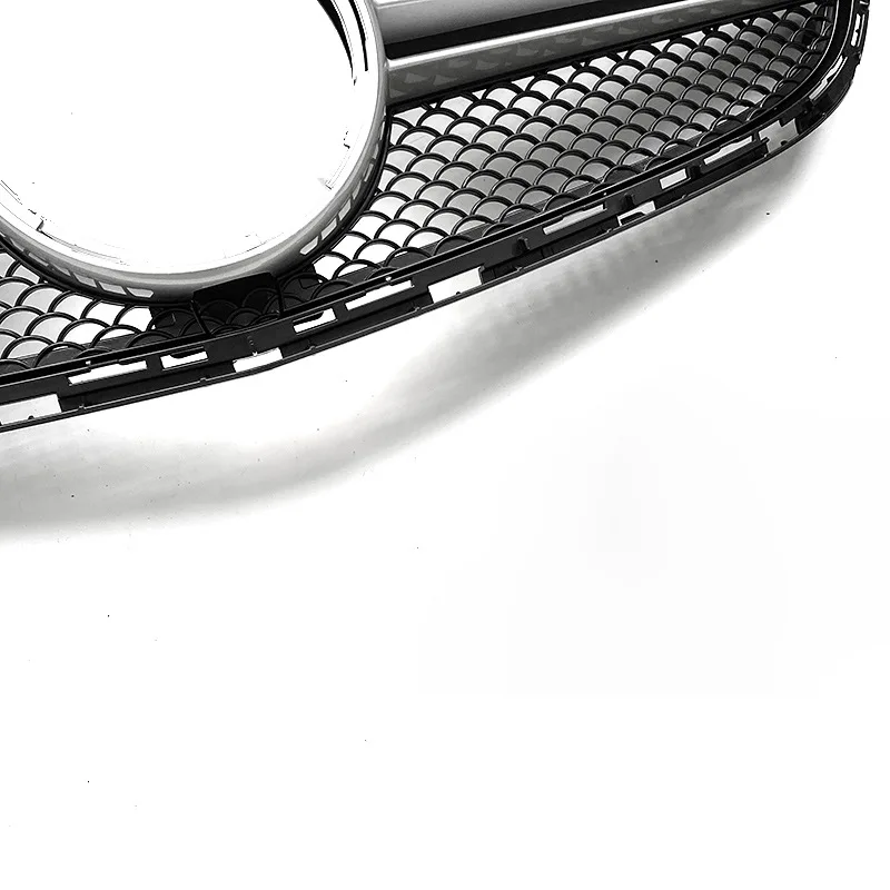 For 2013-2015 Mercedes E Class W212 Sport AMG Style Racing Grille Body Kit ABS Plastic Gloss Black