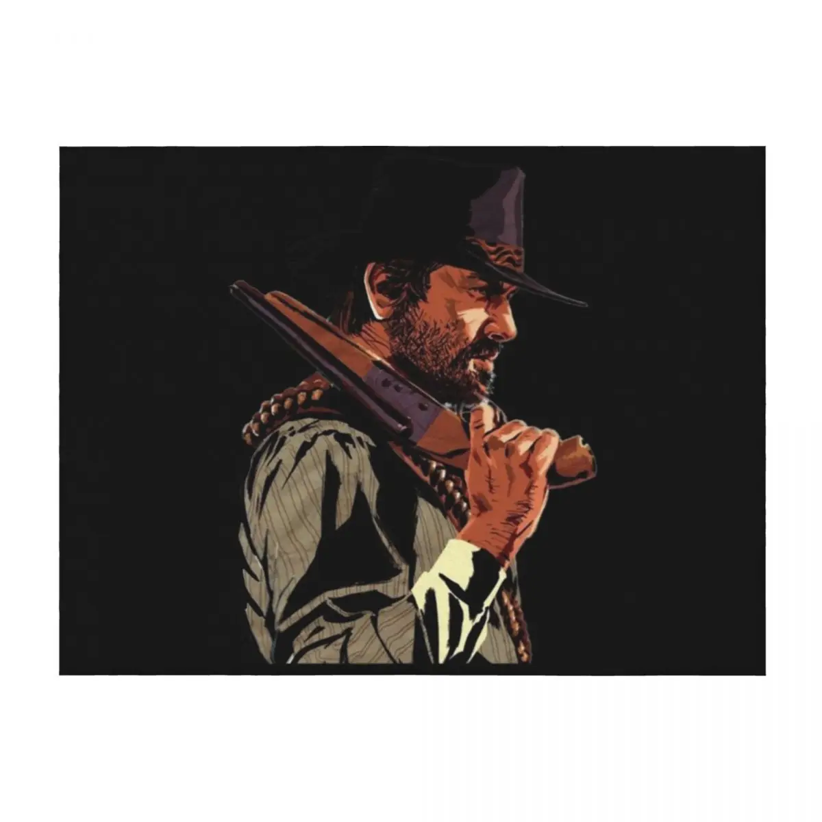 

Arthur Morgan Throw Blanket Luxury Brand Weighted sofa bed Custom Blankets