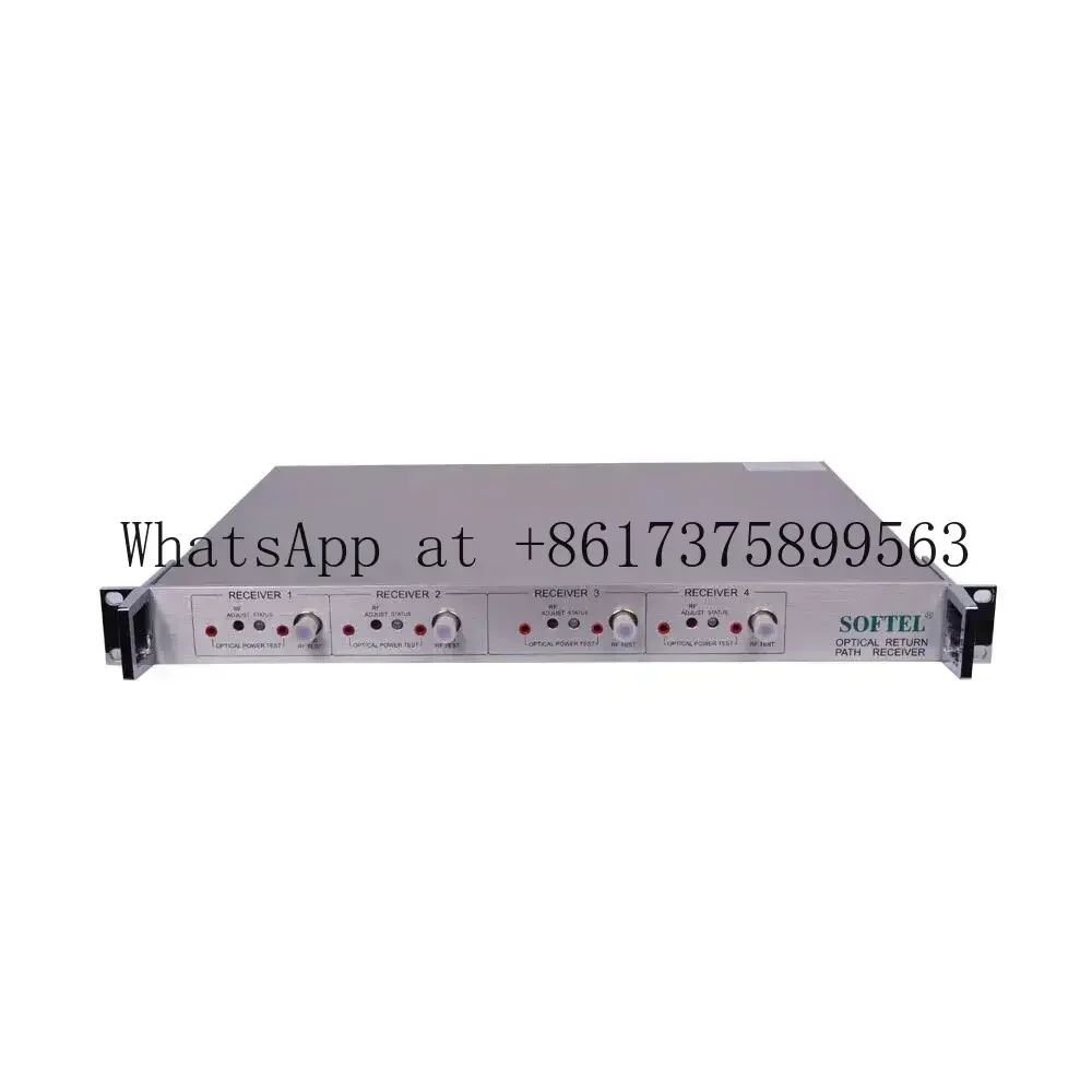 High Peormance 5-200 MHz SR 804 R 4‑Way Optical Return Path Receiver | CATV HFC Uplink