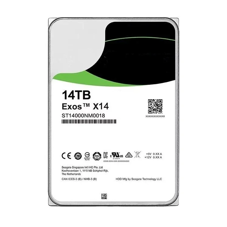 HDD  Helium 14T St14000nm0018 Desktop Hard Disk 14tb Monitoring Security 7200