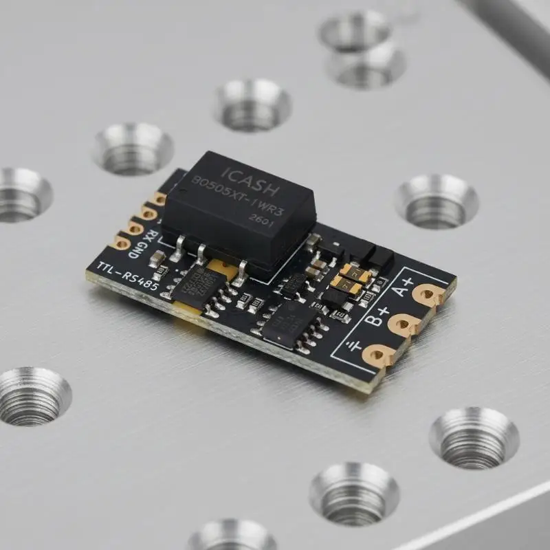 1Pcs Isolated TTL To RS485 Module Serial Auto Switching 2Mbps High Speed 3.3V 5V Compatible