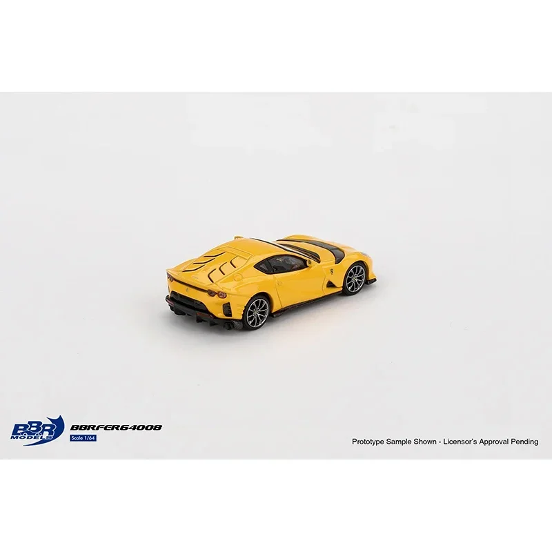 

BBR в наличии 1:64 Ferrari 812 Competitizone Giallo Modena, коллекция моделей автомобилей, игрушка, литая под давлением диорама