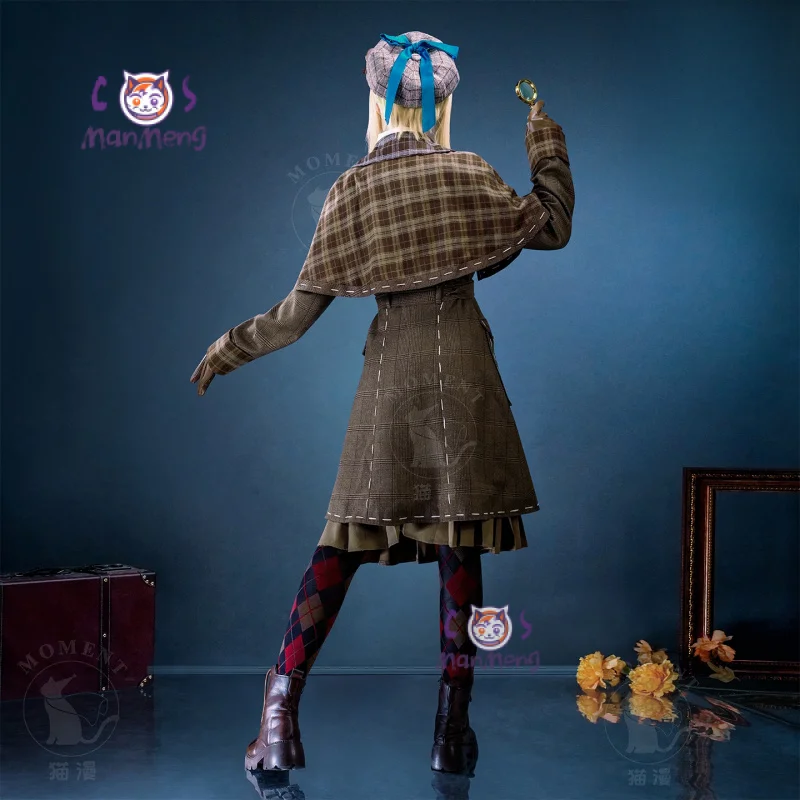 الهوية الخامس البستاني إيما وودز تأثيري ملكة جمال الحقيقة زي سترة واقية قميص قبعة تنورة التعادل قفازات الجوارب الدعائم بدلة الهالوين