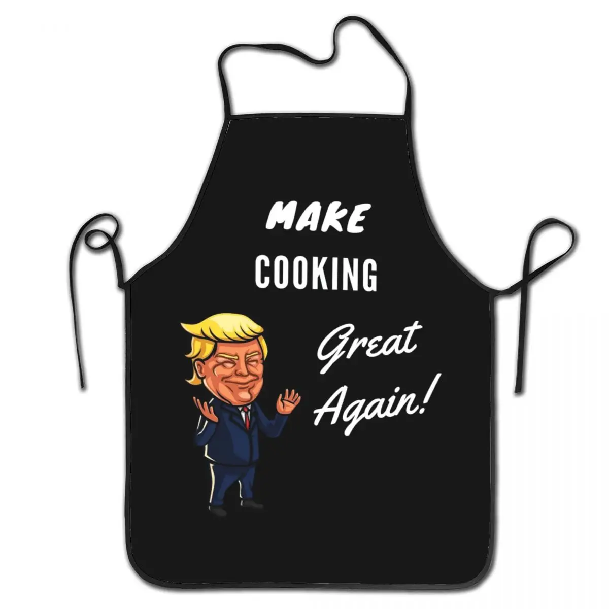 Unisex Make Cooking Great Again Kitchen Chef Baking Apron Men Women Donald Trump Tablier Cuisine for Painting