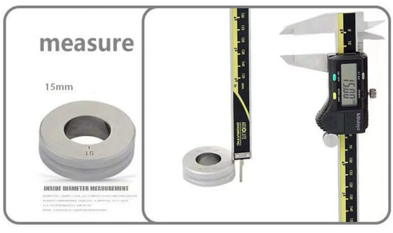 Mitutoyo Caliper Digital LCD, kaliper Vernier Digital LCD 150/200/300mm 500-197-30 8in pengukur elektronik Stainless Steel