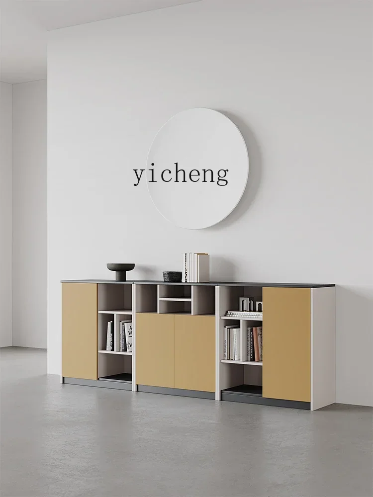 Hallway Low Cabinet Sliding Door Copier Base Cabinet Printer File Cabinet